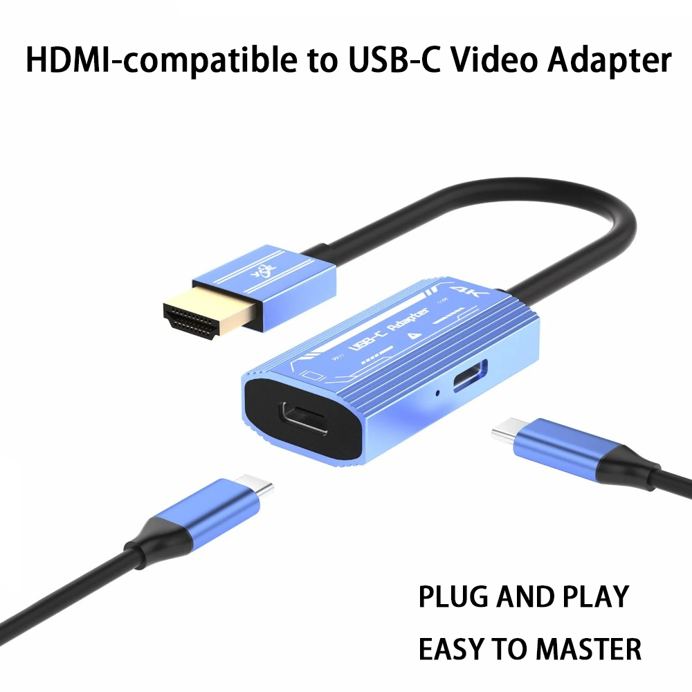 Hdmi Adapter Tablet - Adaptateur vidéo compatible HDMI vers USB-C,