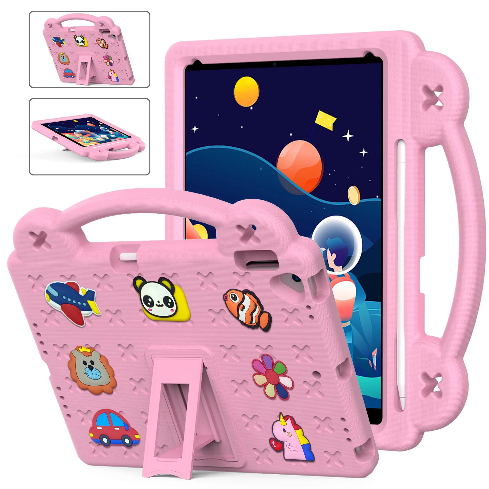Ipad Cover Folio - OligKids Safe Stand Tablet Cover, iPad