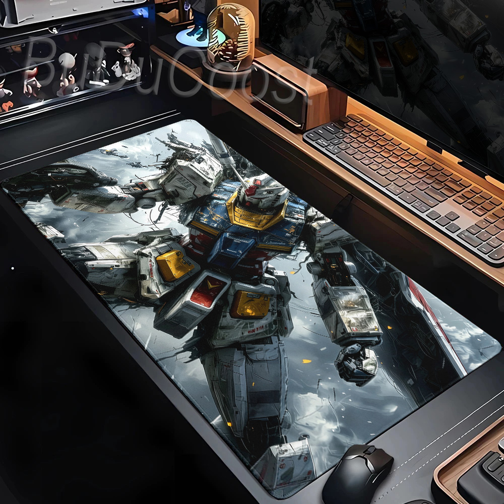 Graphic Tablet Accessories - Tapis de souris XXL antidérapant Gundam