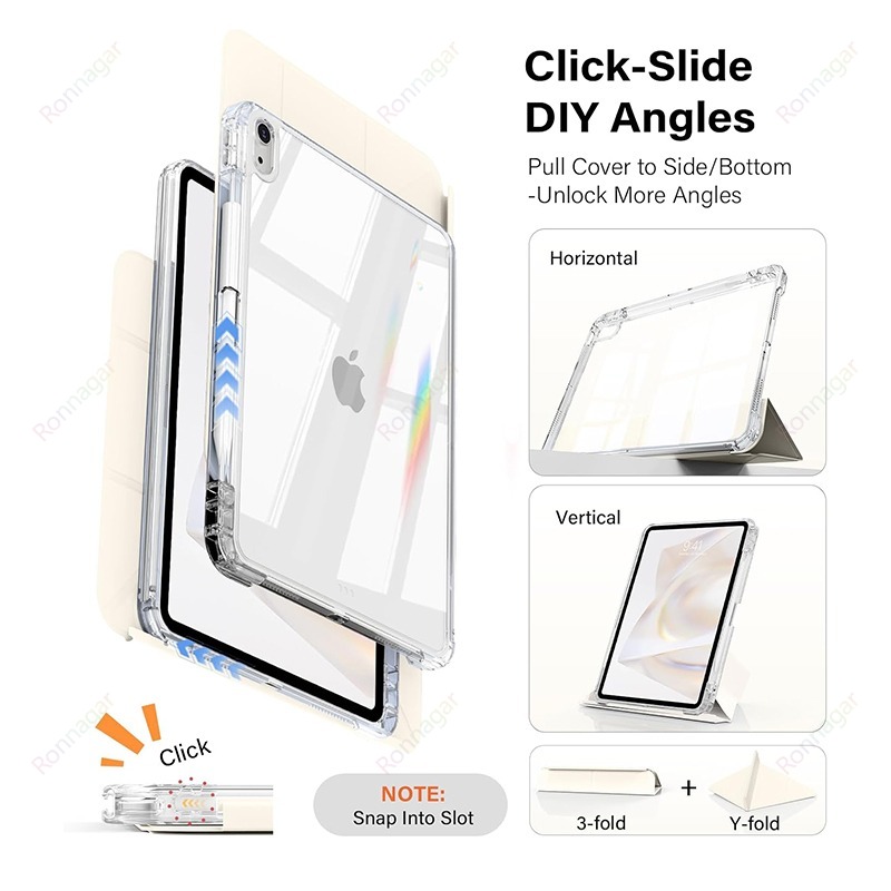 Étui transparent fin pour iPad - Ipad Cover Folio avis et prix