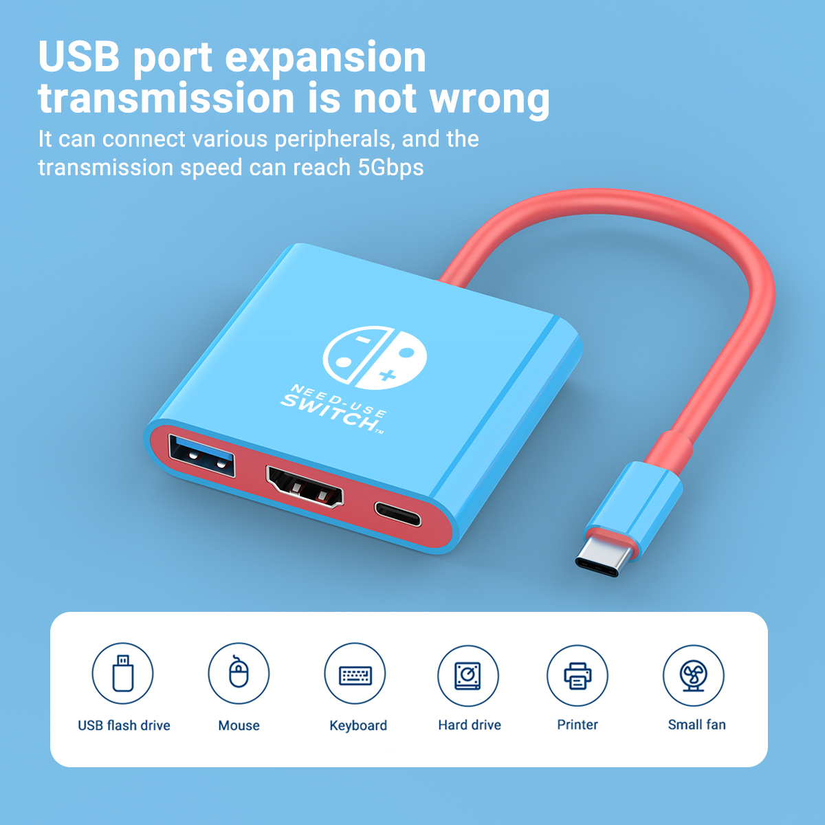 Hub USB C 3-en-1, adaptateur T - Hdmi Adapter Tablet avis et prix