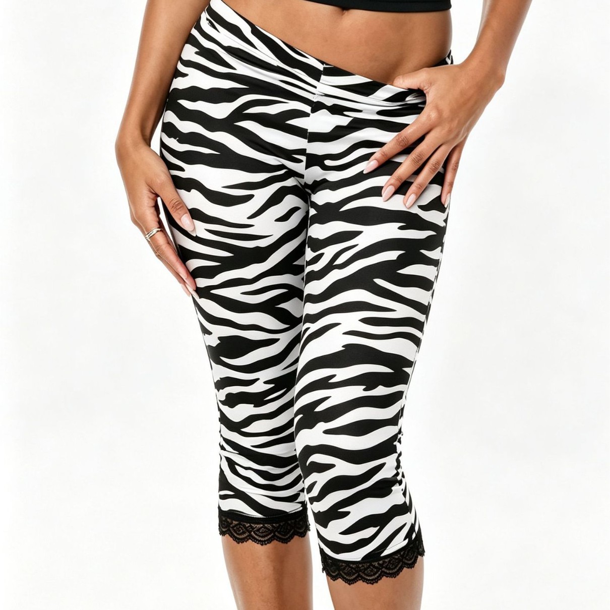 STYLISH LADY Leggings Capri à  - Zebra Tablet Accessories avis et prix