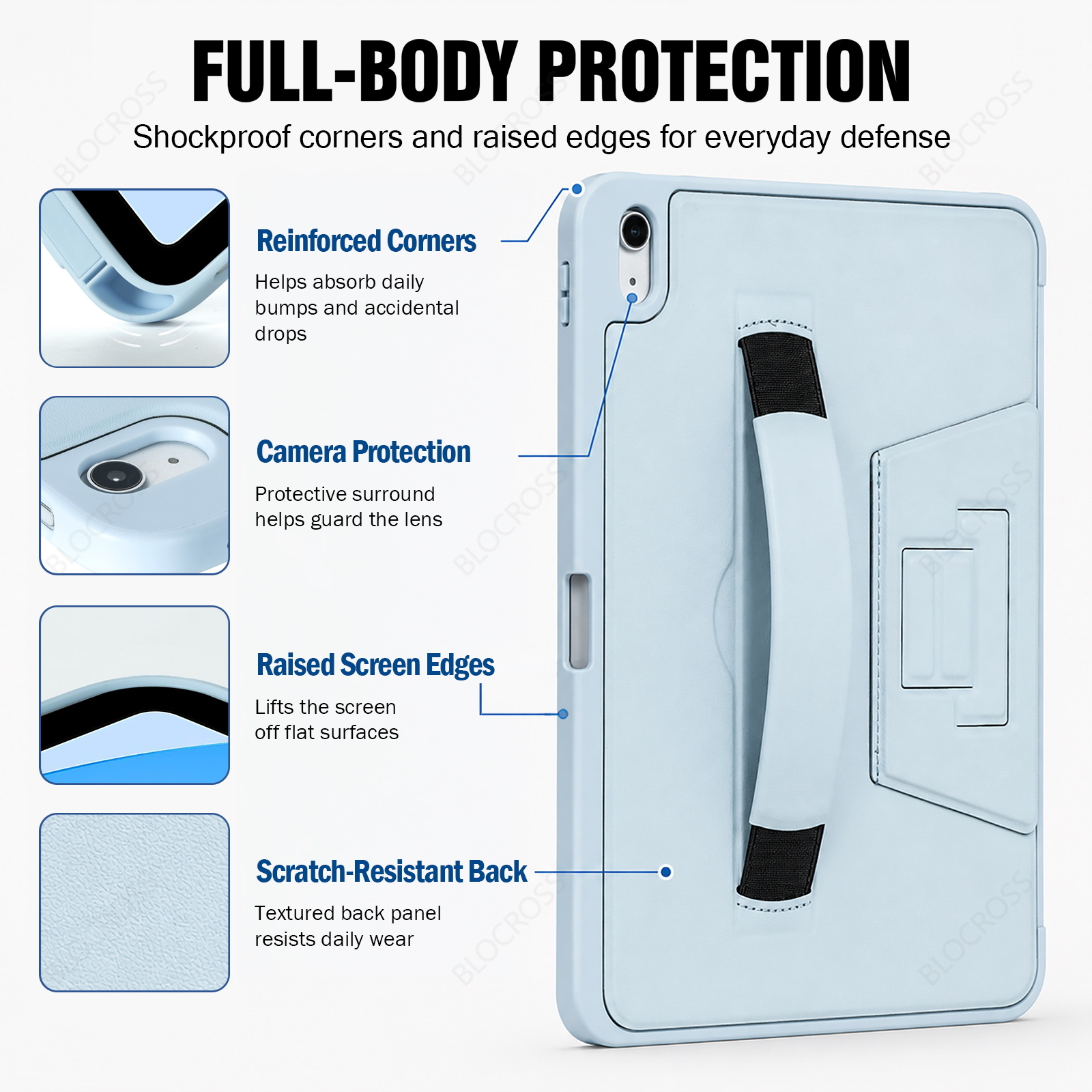 Étui avec support et dragonne  - Ipad Cover Folio avis et prix