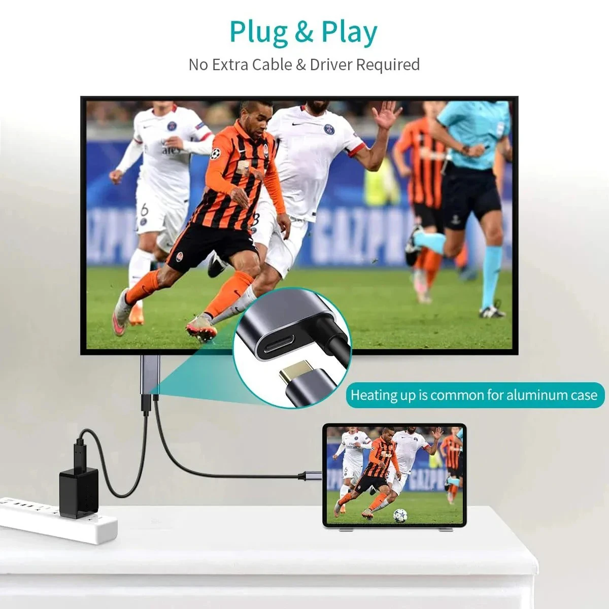 Câble KEBIDUMEI Type C vers HD - Hdmi Adapter Tablet avis et prix